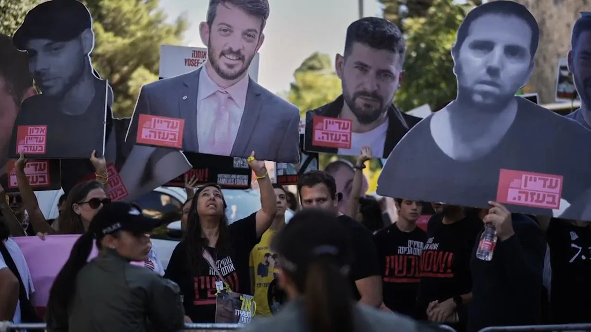 Families of hostages held in Gaza welcome deal reached by Hamas and ...