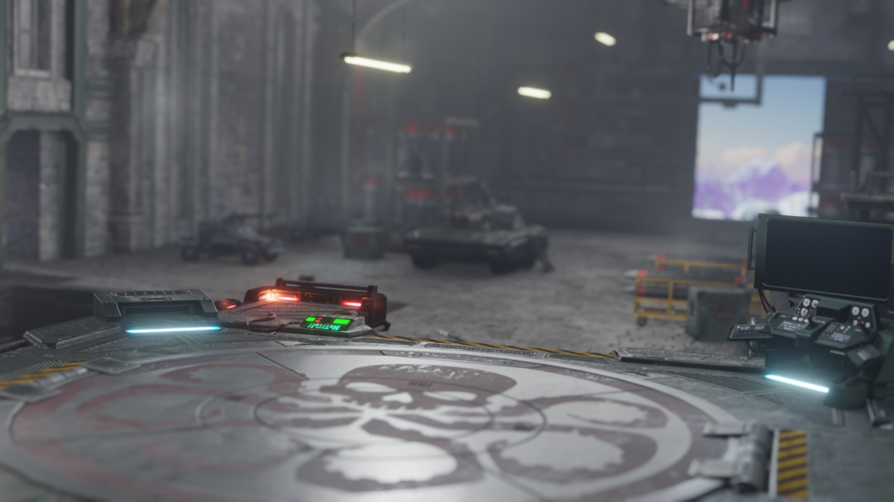 Open3DLab • Marvel Strike Force: Hydra Base