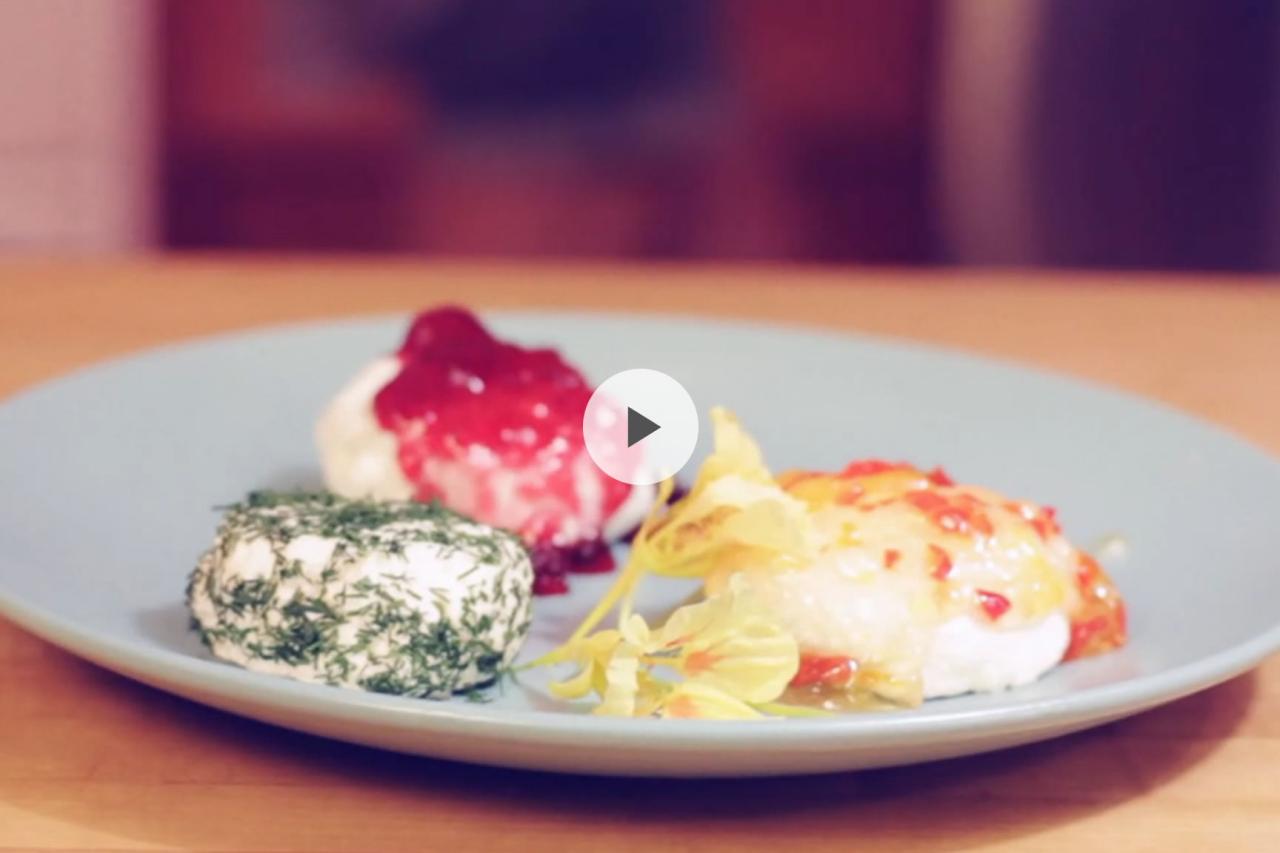 Savory Vegetable Goat Cheese Crumble